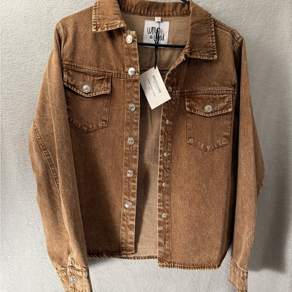 Chestnut Denim Jacket